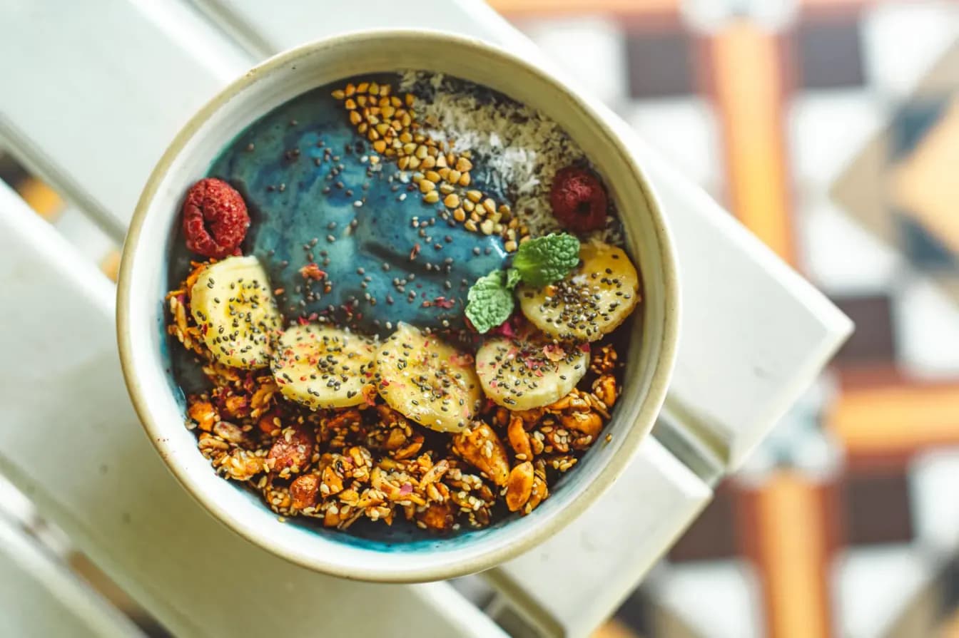 Blue Spirulina Smoothie
