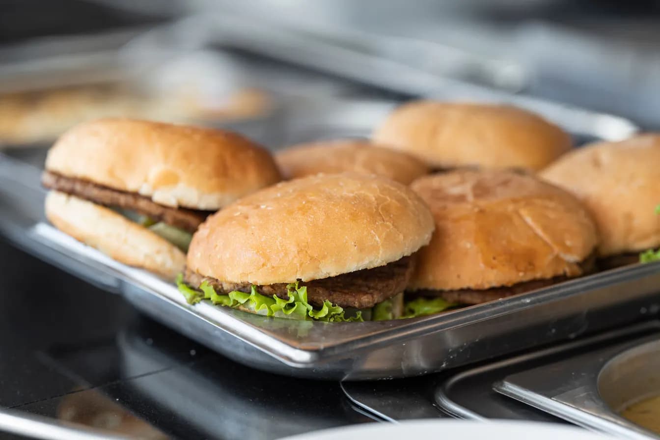 Grilled Lean Beef Burgers