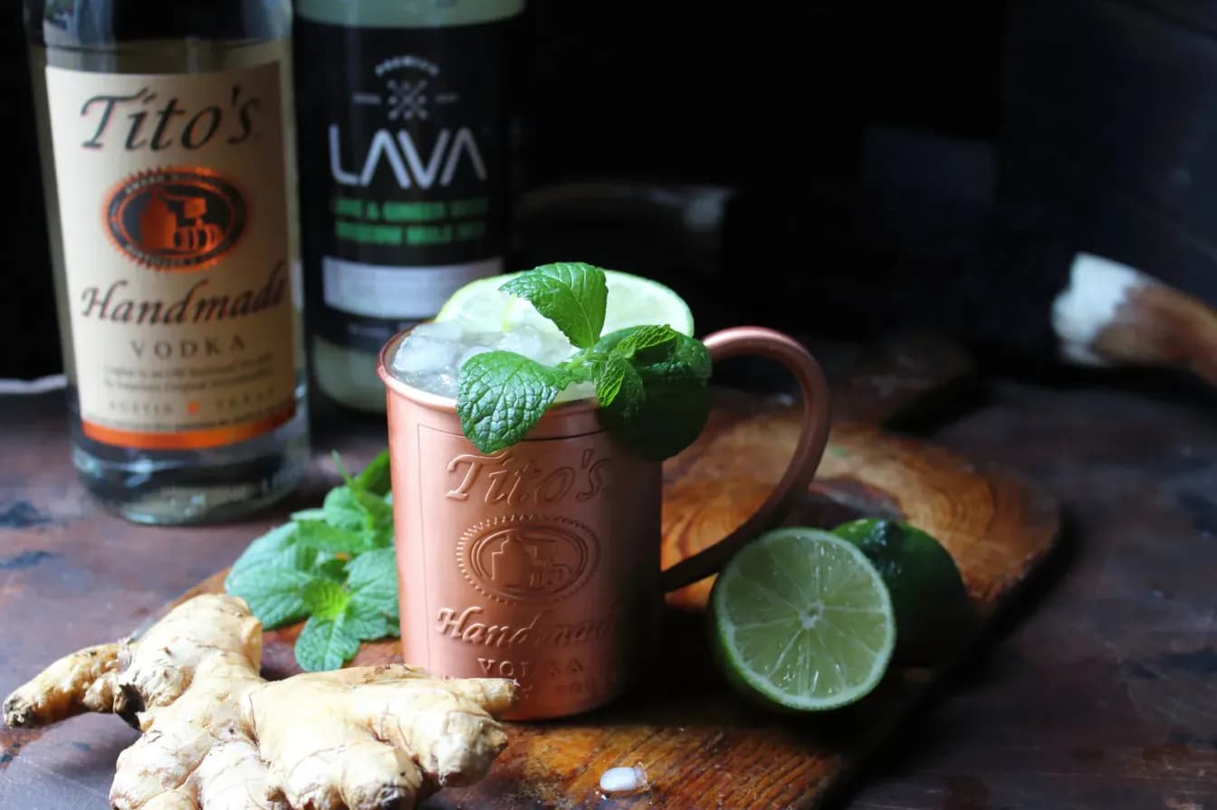 Pineapple Moscow Mule
