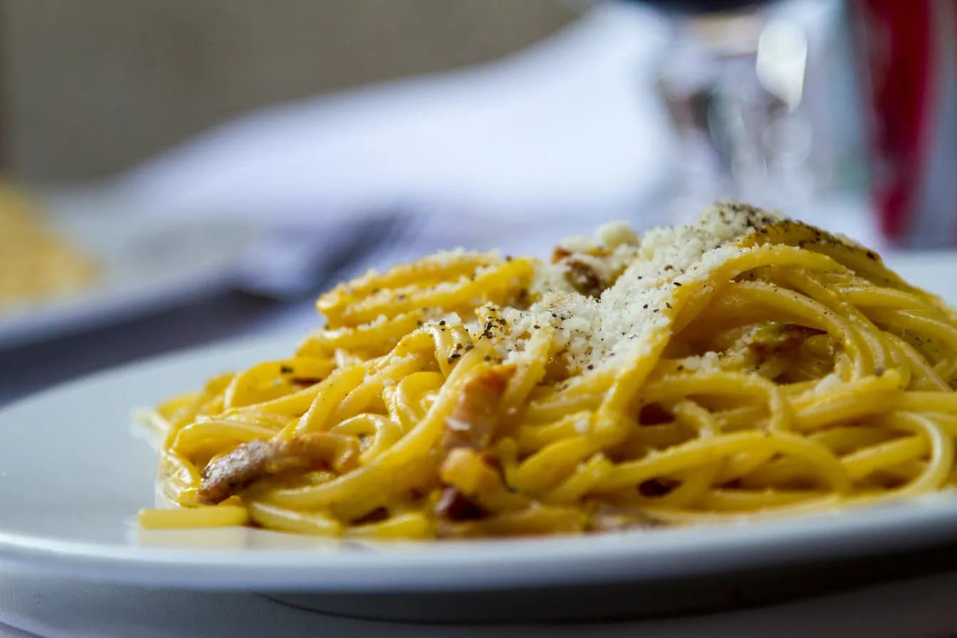 Fried Polenta with Italian Sausage
