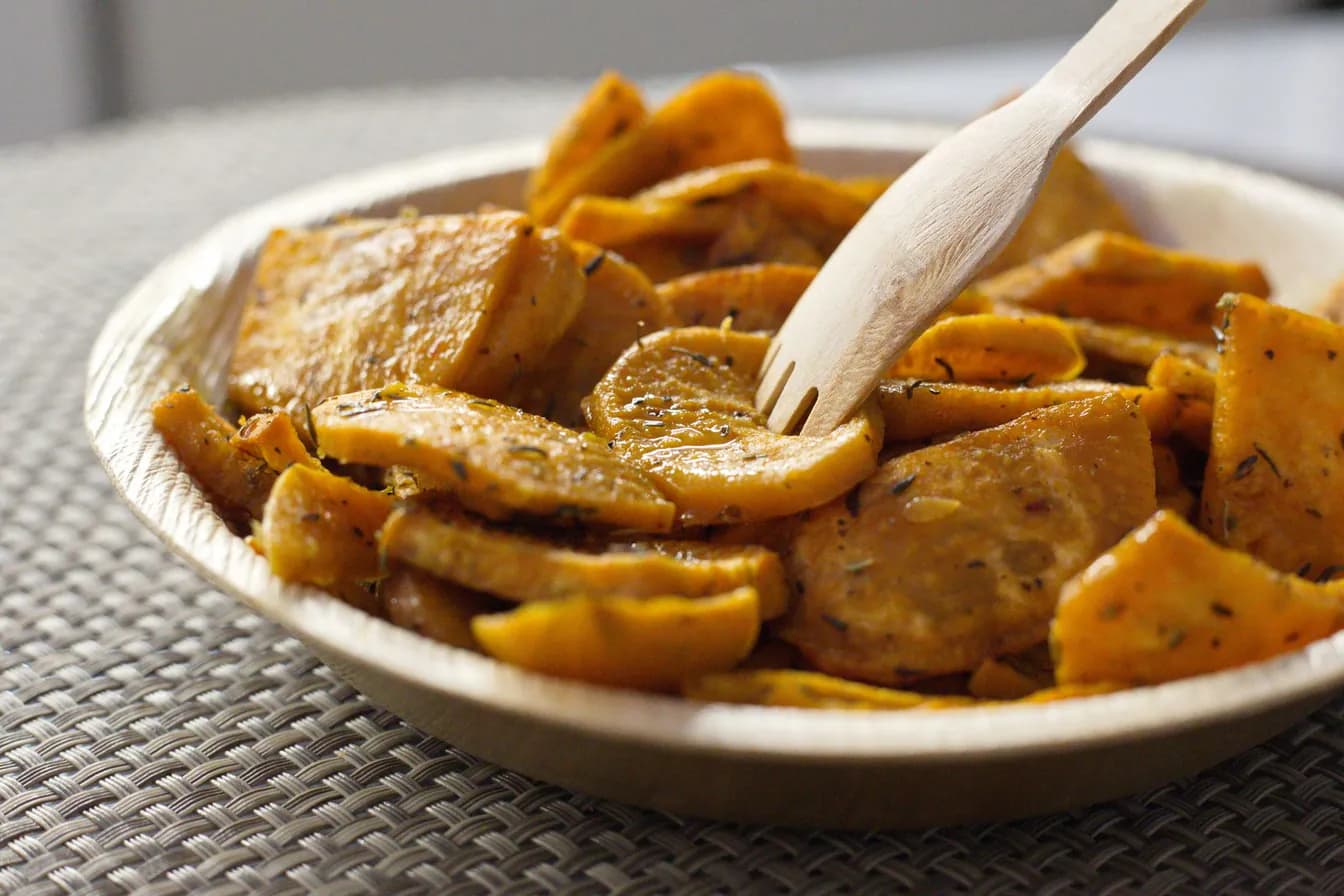 Side Roasted Sweet Potatoes