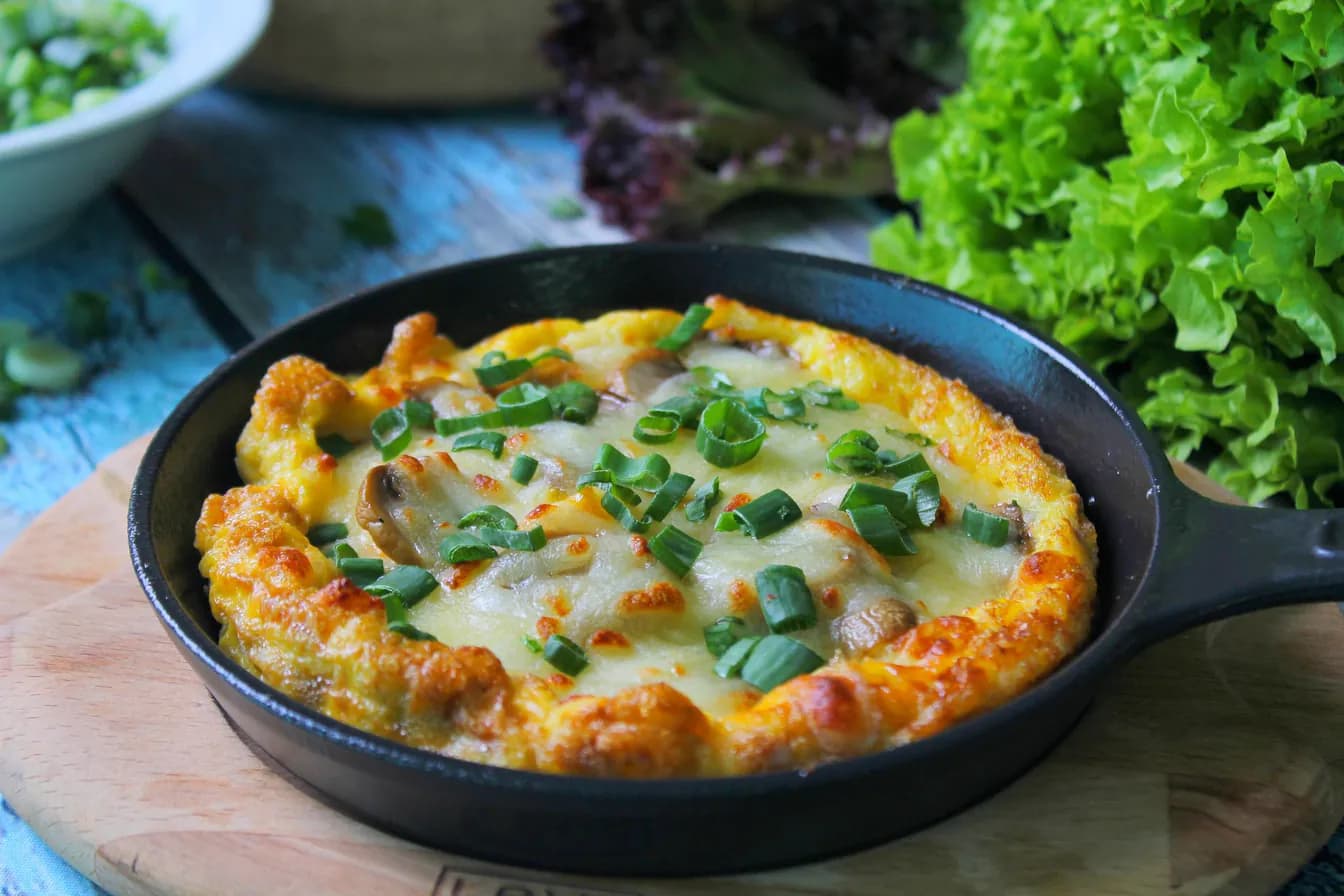 Blue Dolphin Omelet