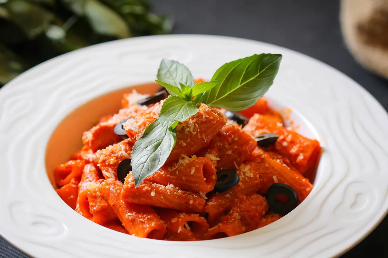 Rigatoni alla Norma