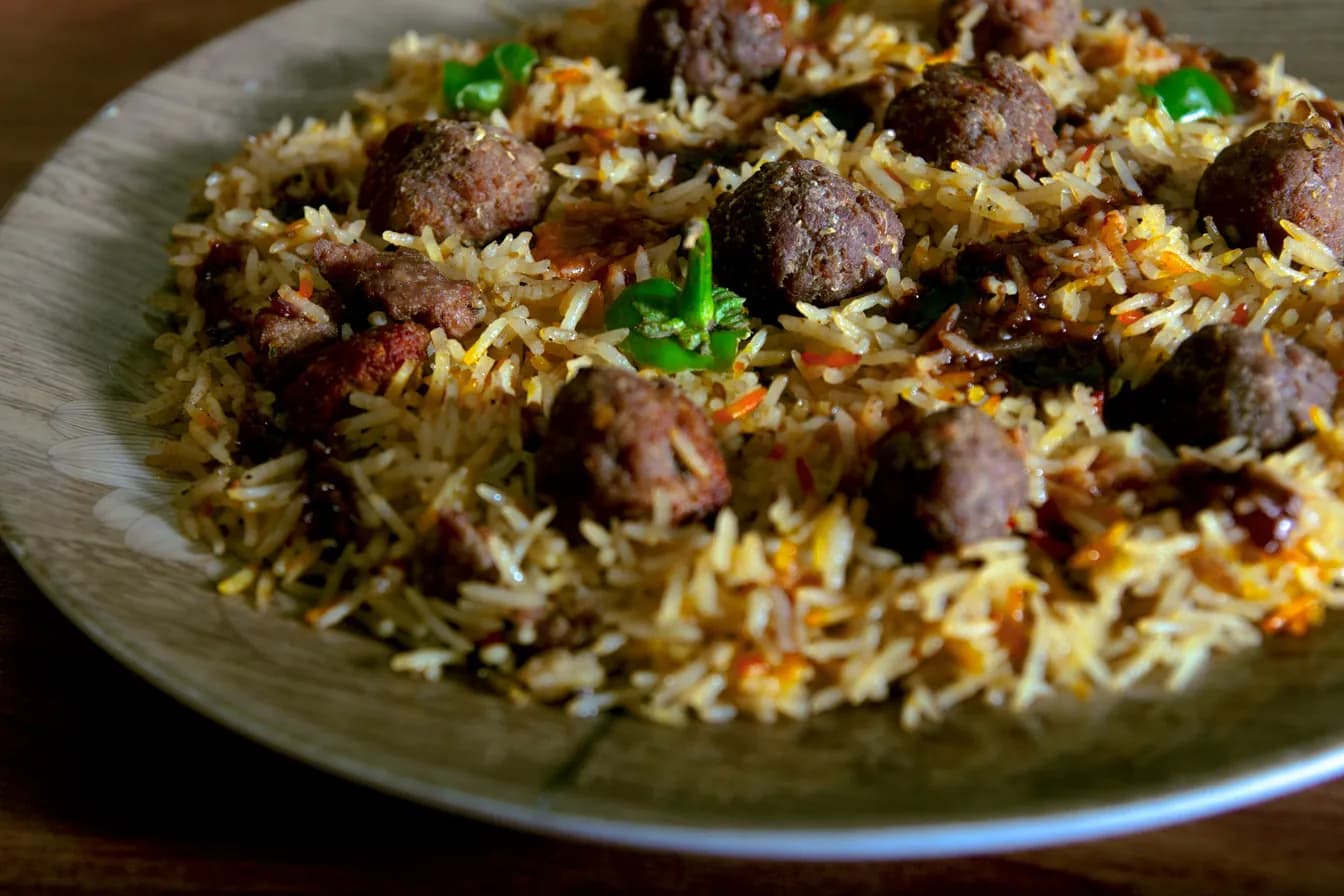 Steamed Beef Meatballs