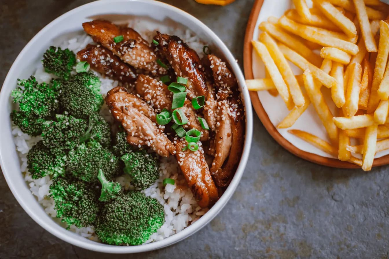 Bourbon Chicken Bowl