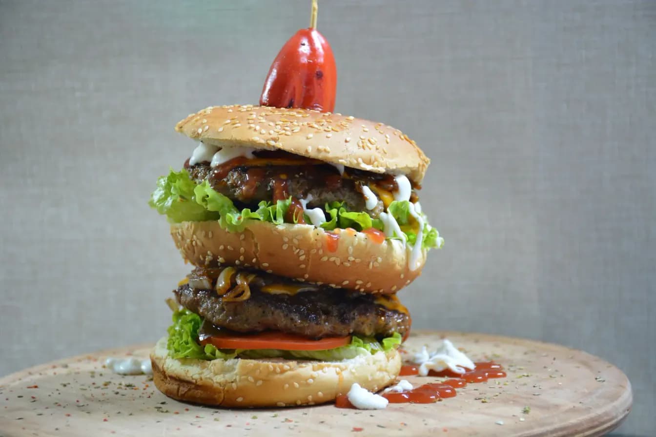 Flava Max Double Burger