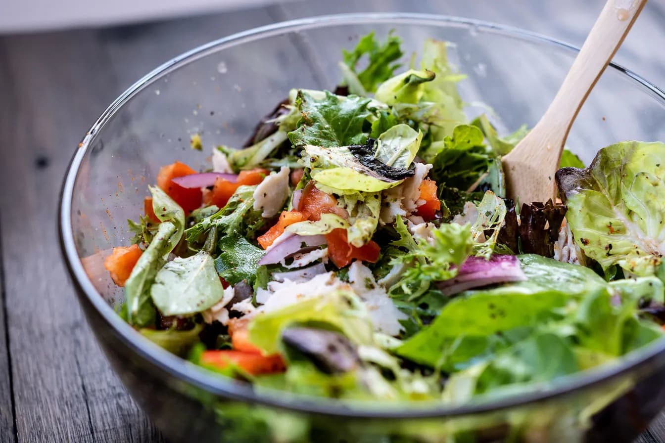 Blue Lavender Salad
