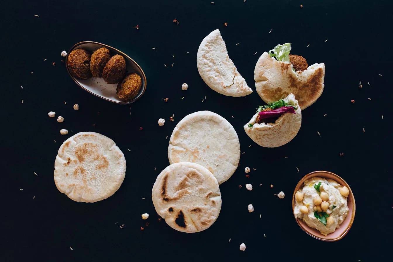 Grilled Vegi Pita