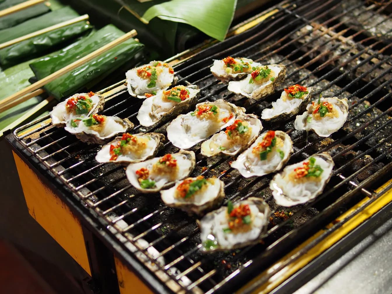 "Louisiana Style" Char-grilled Oysters