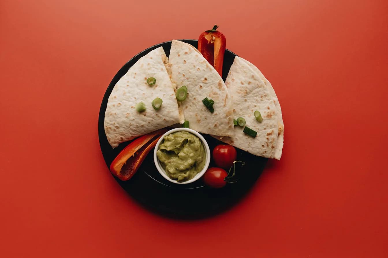Roasted Veggie Quesadilla