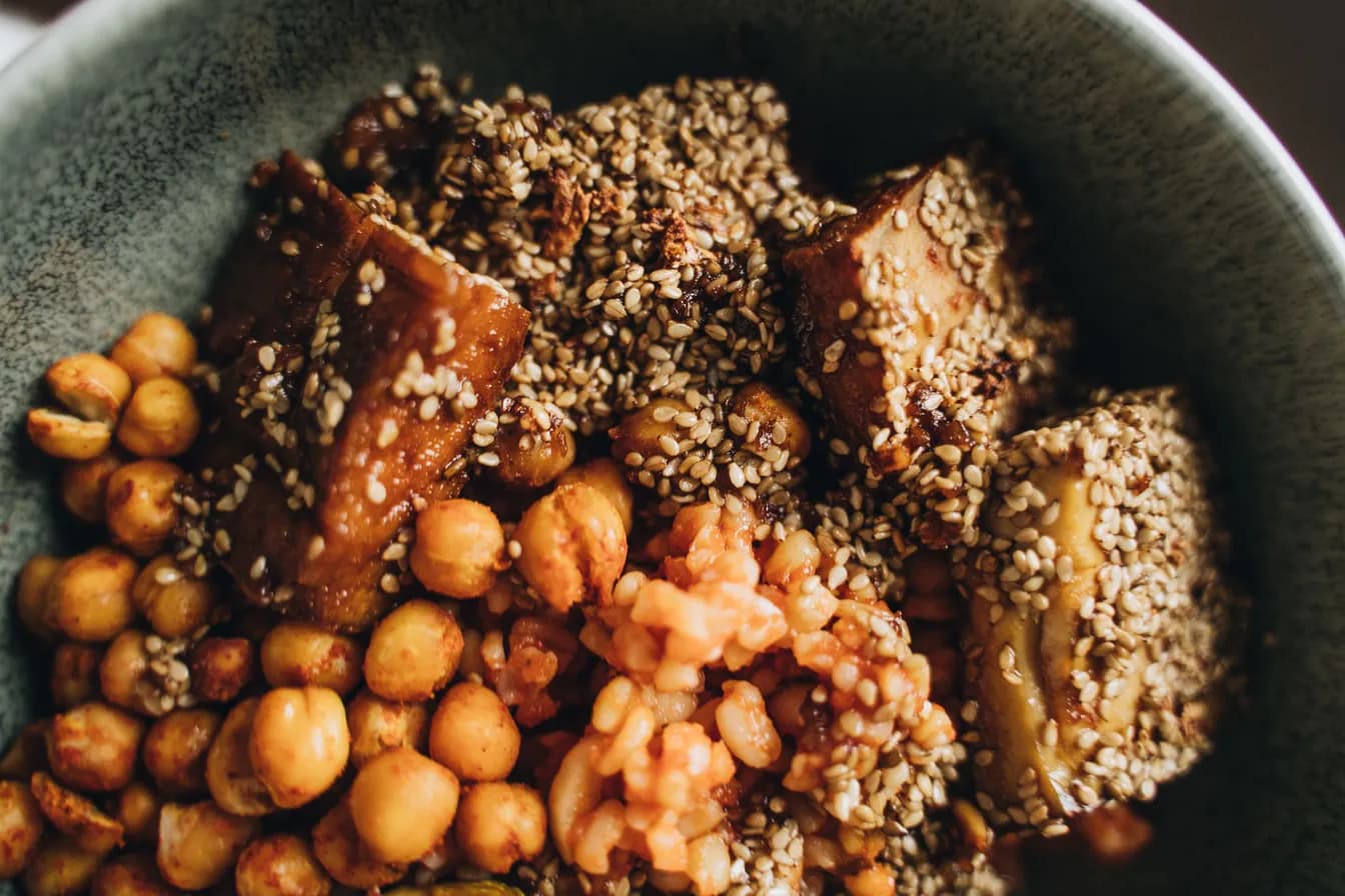 Housemade Chickpea Tofu