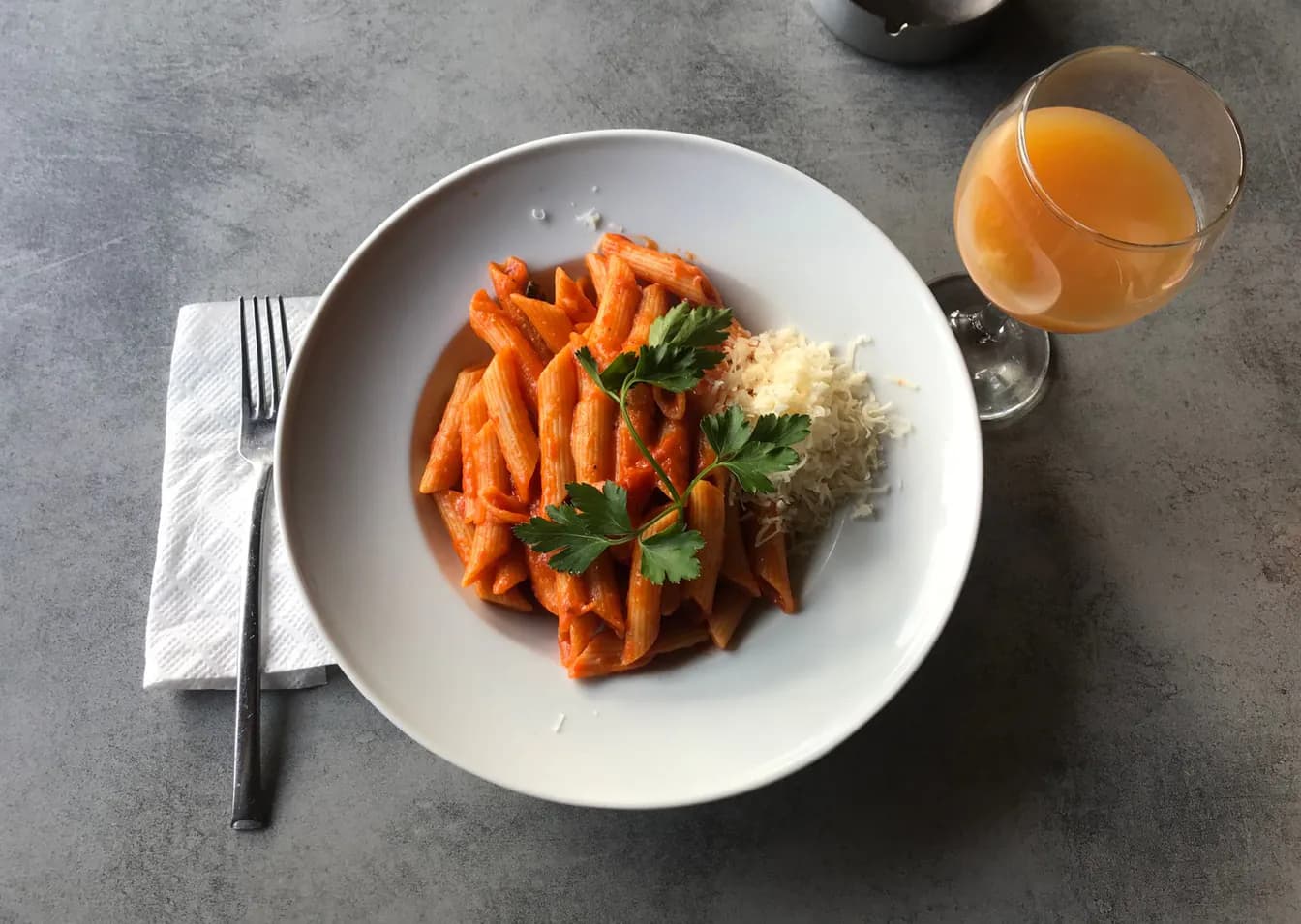 Penne Pomodoro Caprese