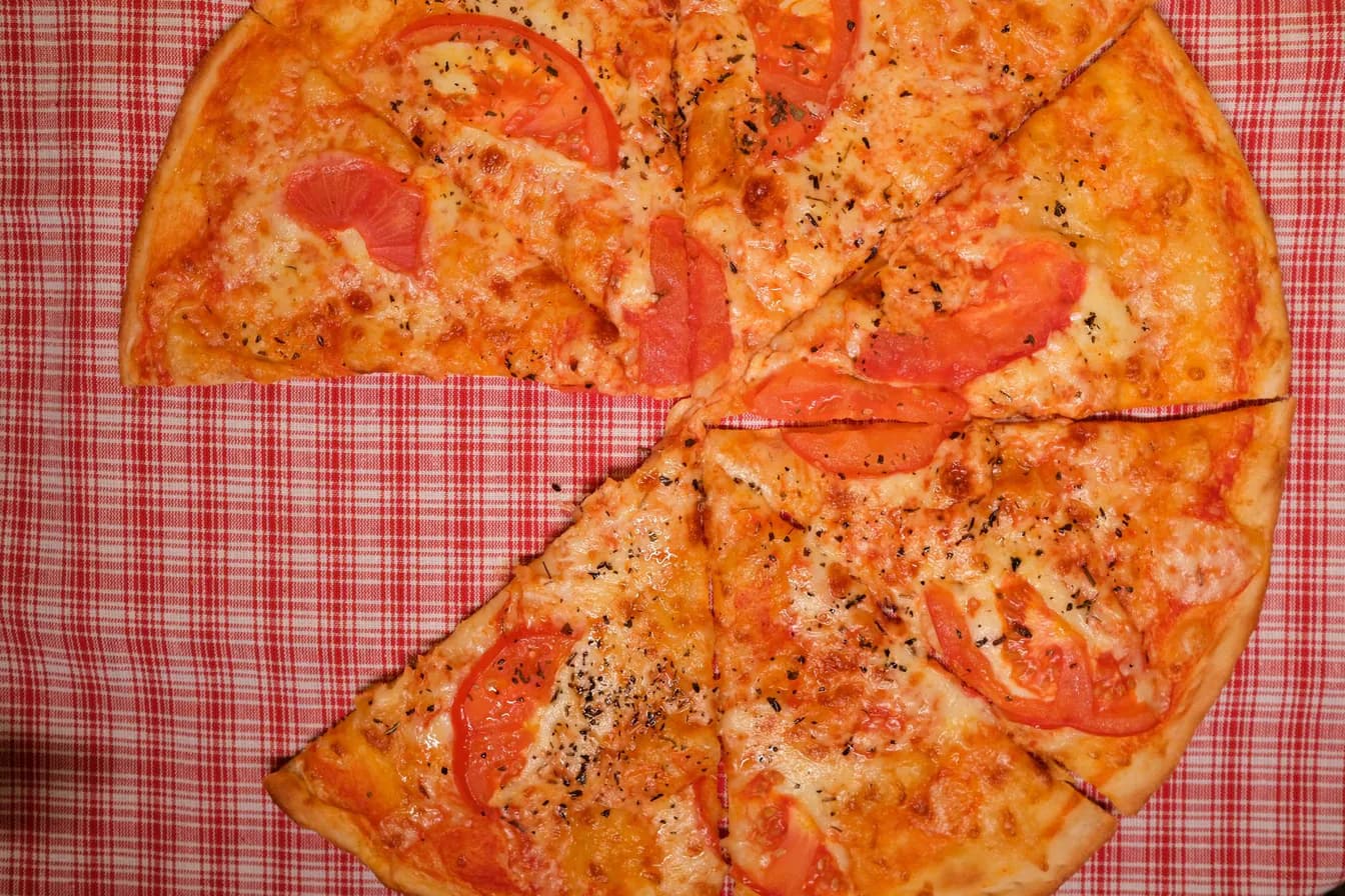 Classic Cheese Pizza Slice