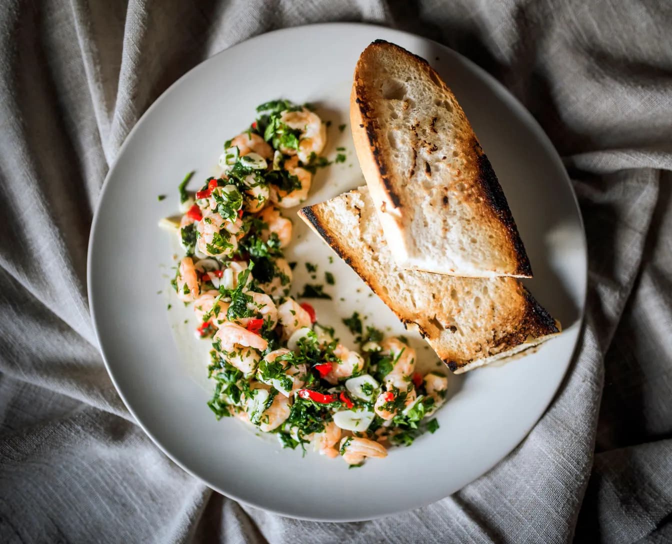 Spanish Garlic Shrimp