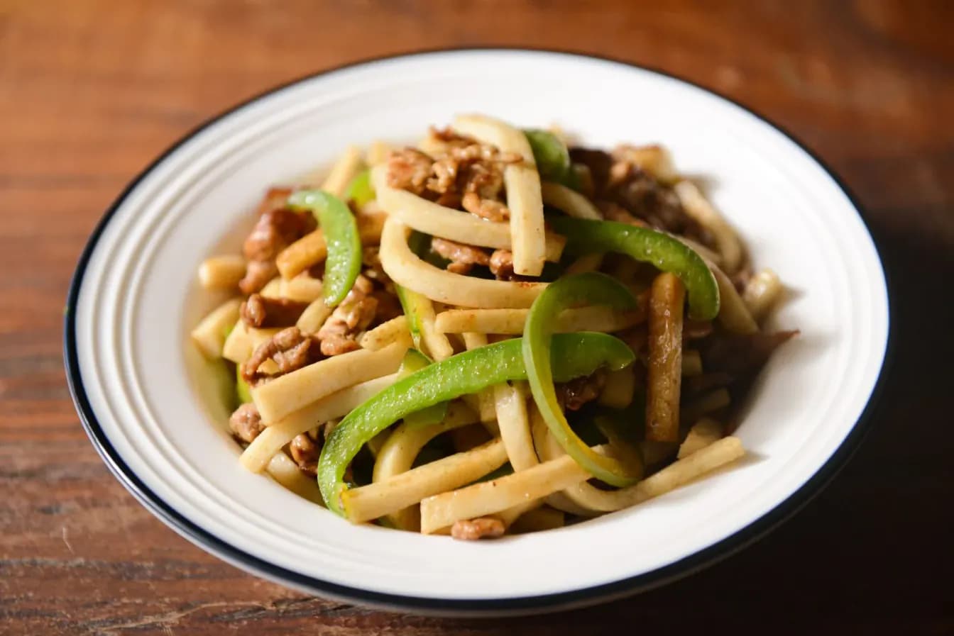 Clear Noodles Sauté
