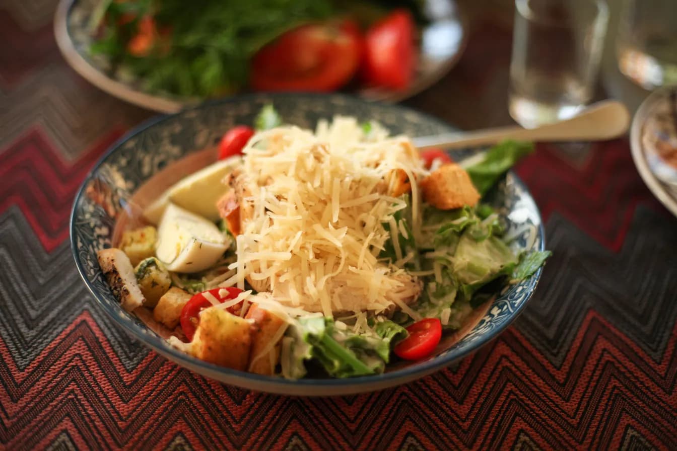 Kale Caesar Salad