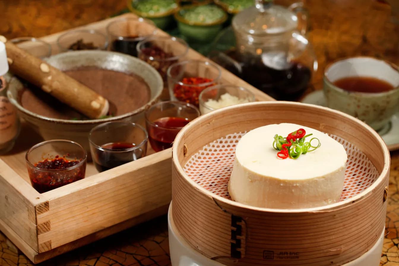 Steamed Tofu (Chả Hấp)