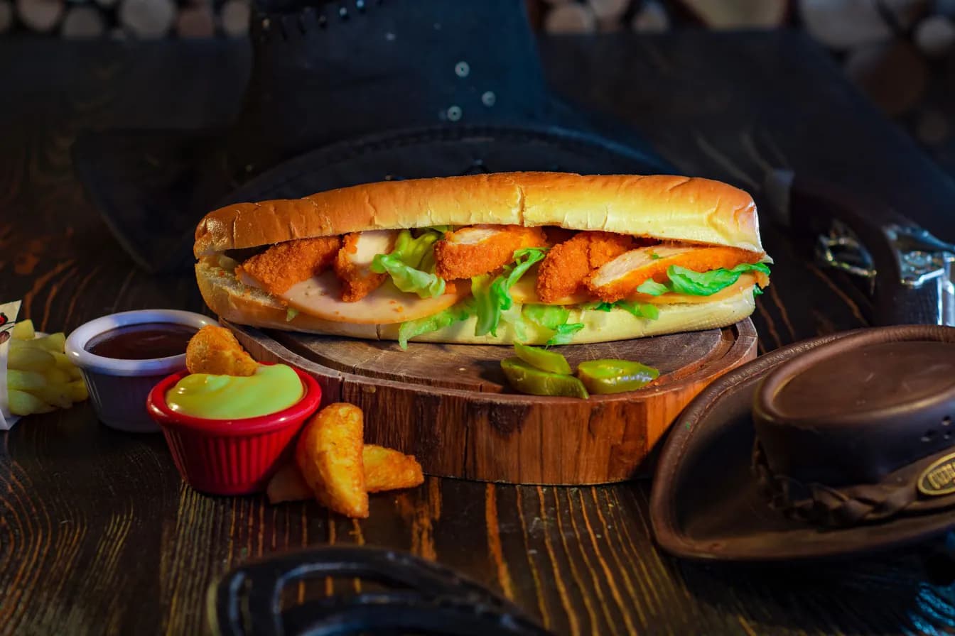 Spicy Deluxe Sandwich