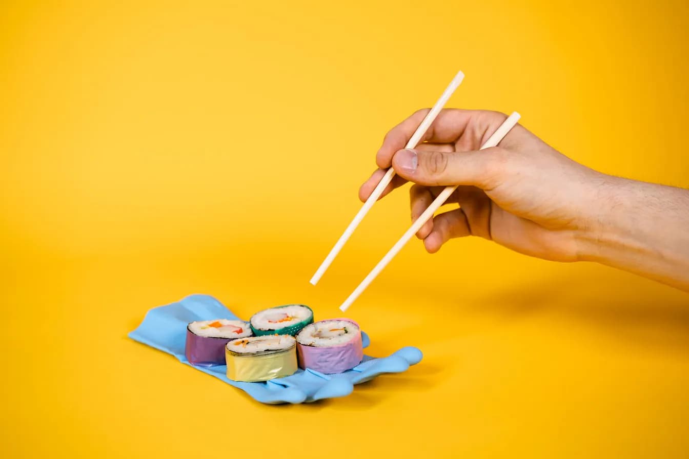 Tri-Color Sushi