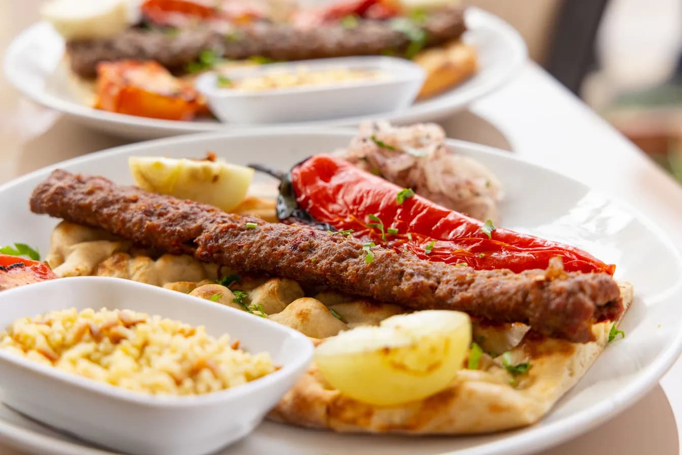 Lamb Lula Kebab Large plate