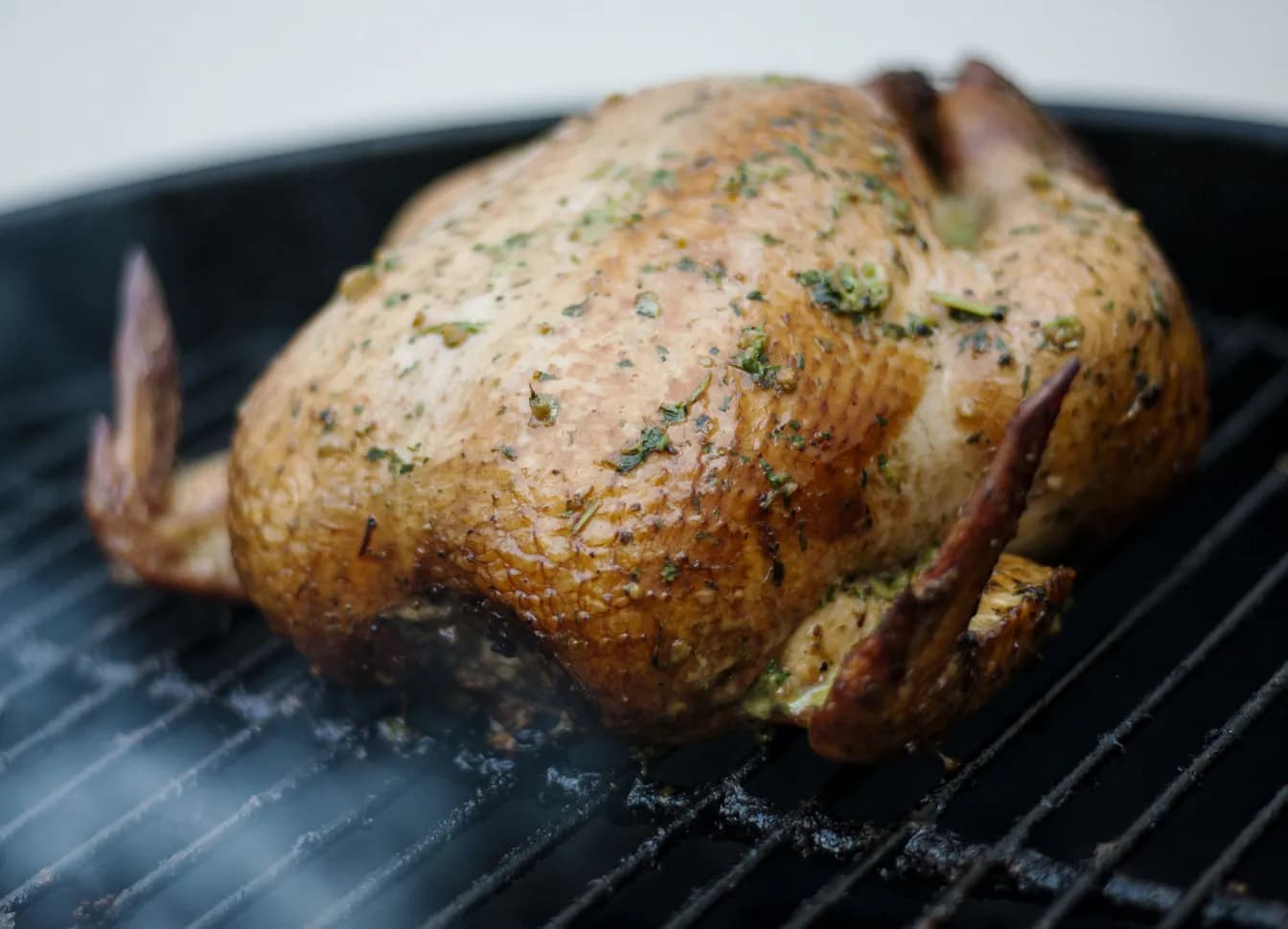 Whole Chicken, 1 lb Grilled Steak, 1 lb Grilled Pork