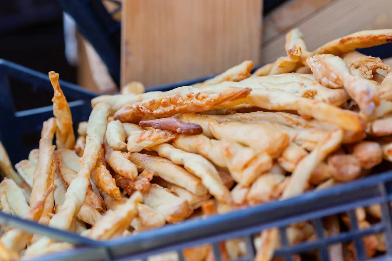 Basket of Breadsticks