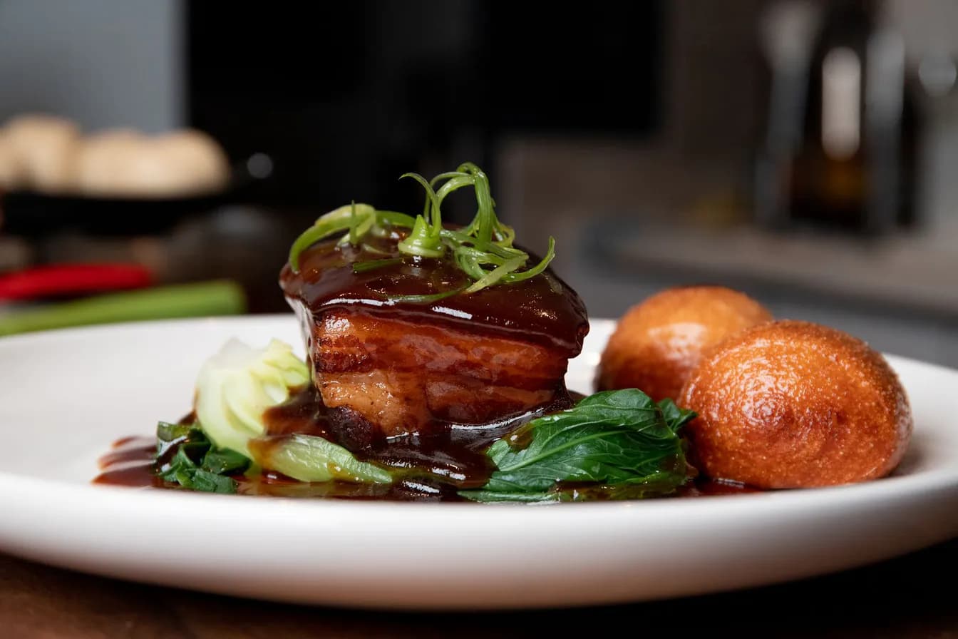 BBQ Pork Belly Buns