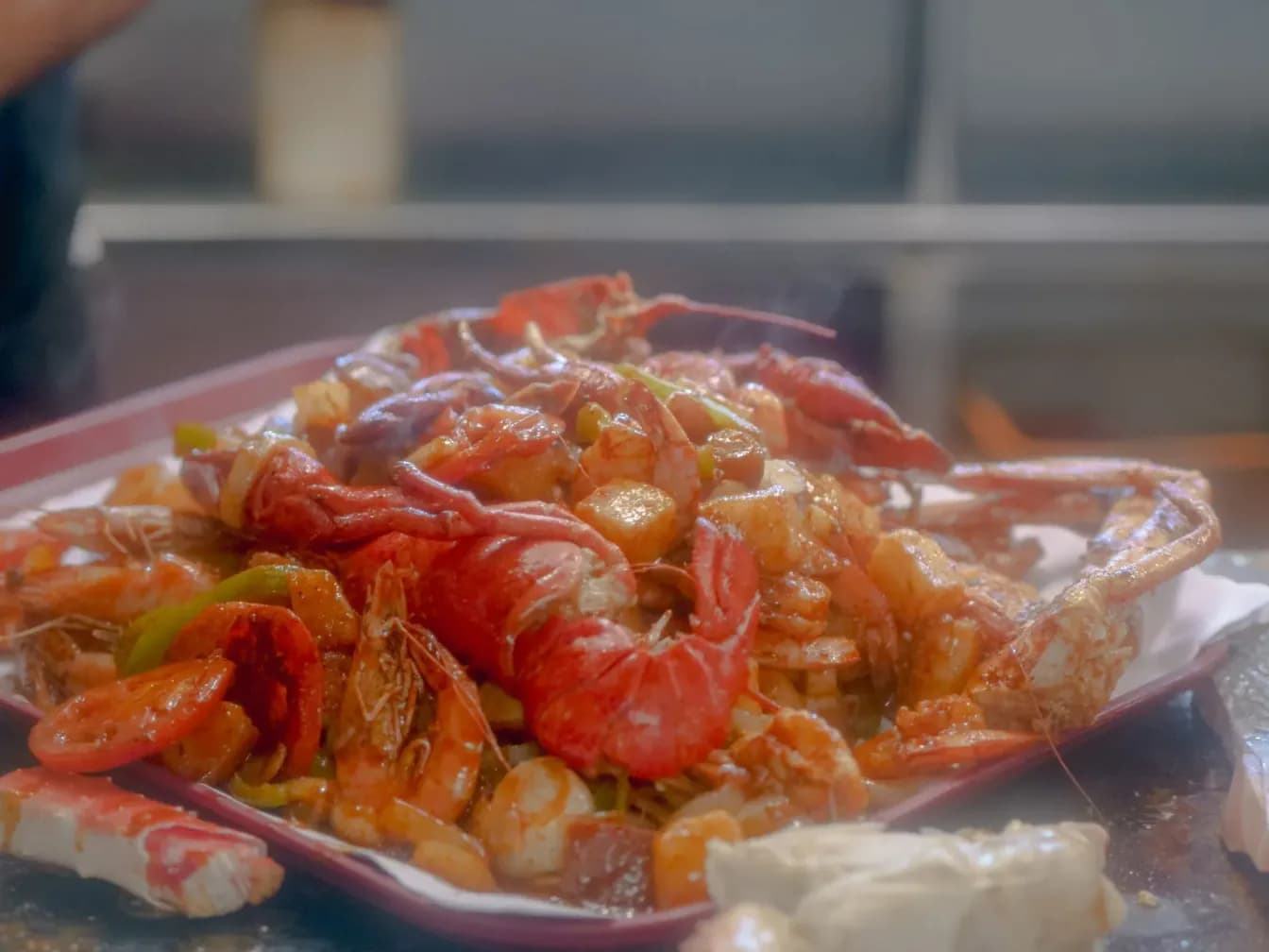 Adrienne’s Rajun’ Cajun Shrimp & Grits