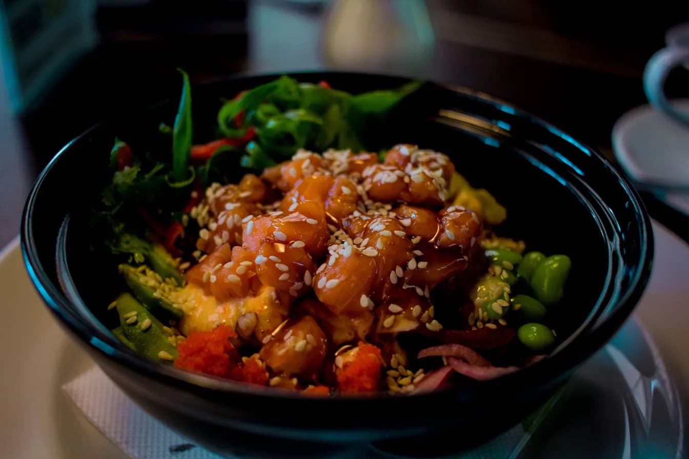 Poke bowl tuna