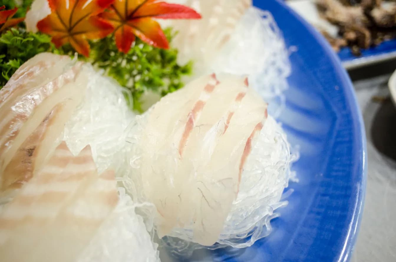 conch sashimi