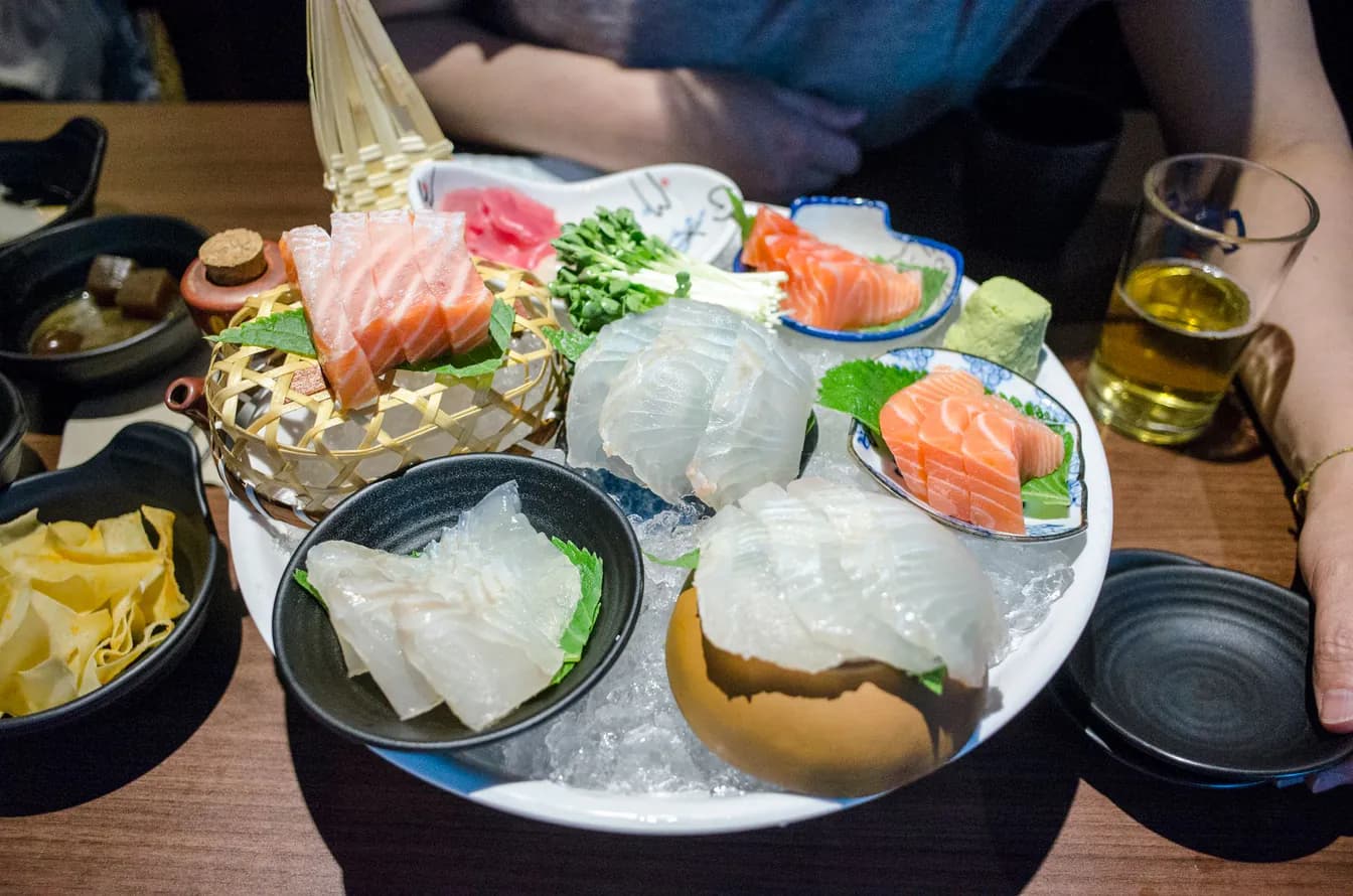 Sashimi Dinner