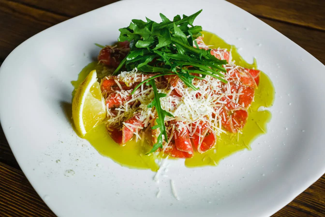 Salmon Carpaccio