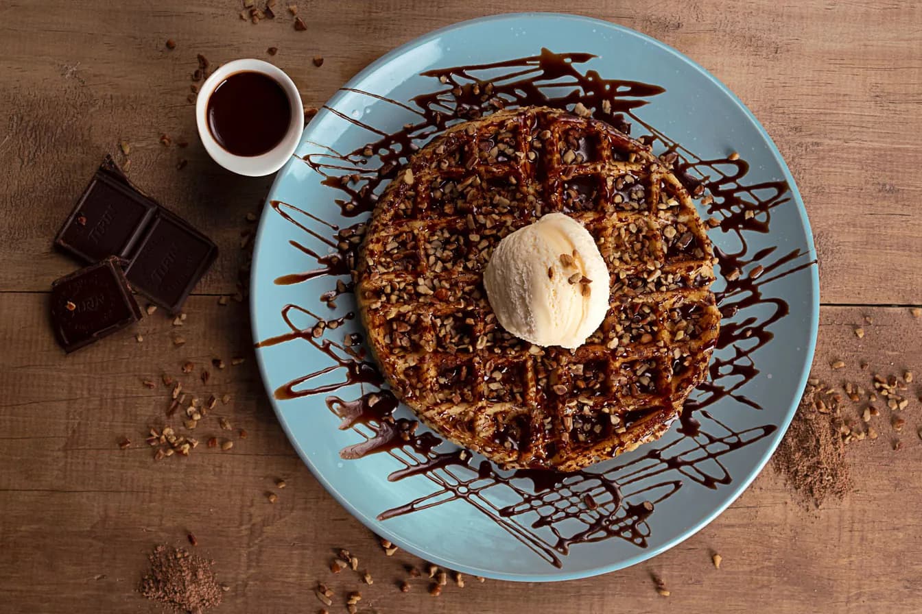 CHOCOLATE CHIP WAFFLE
