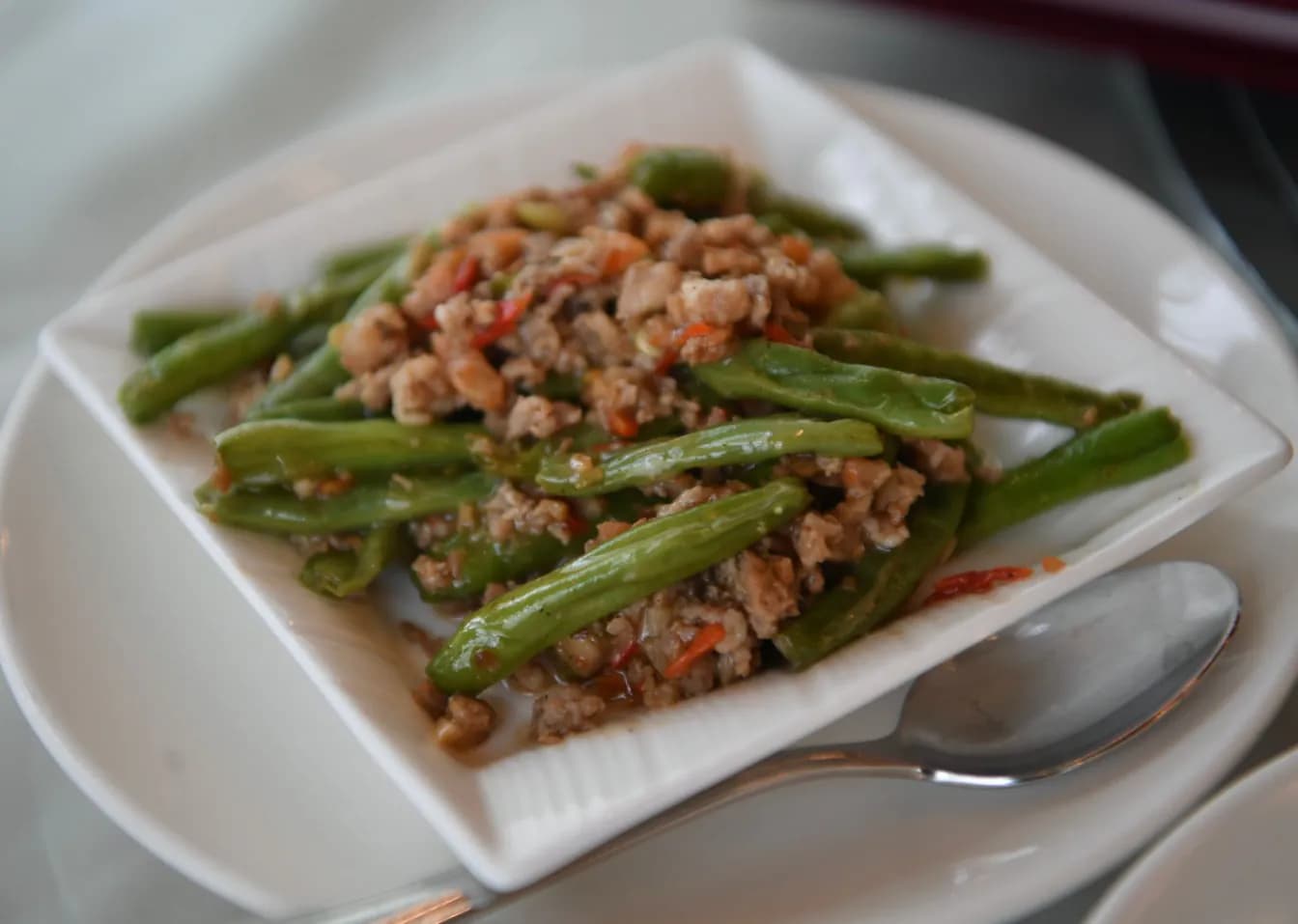 B 7. Beef with String Bean