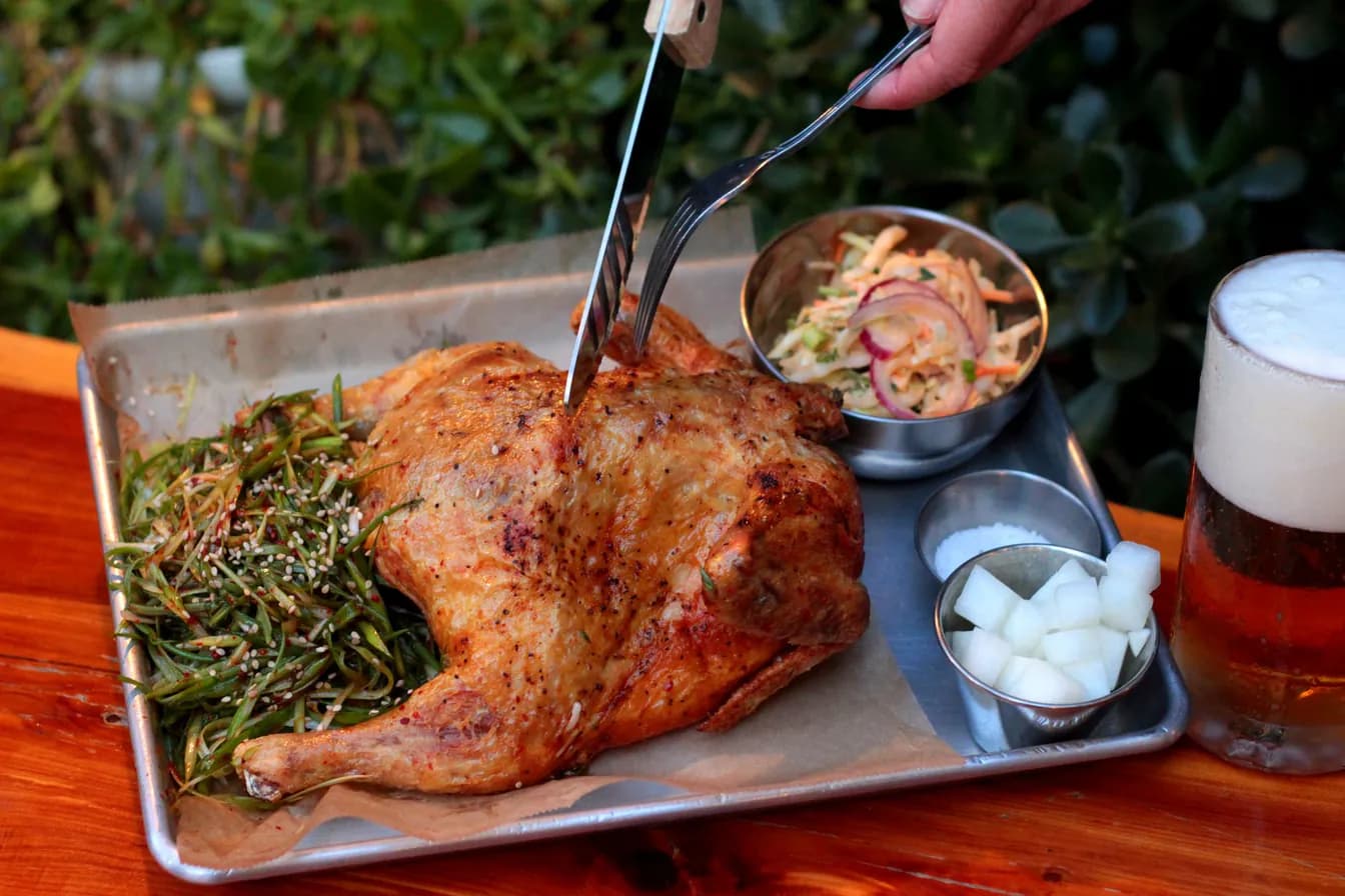 Half Chicken Entrée