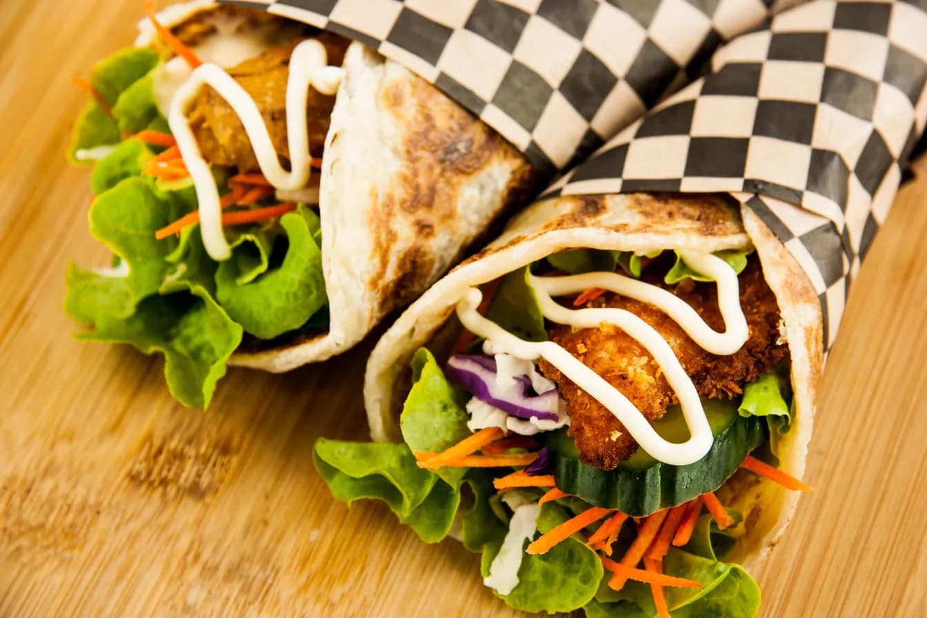 Adobo Chicken Wrap