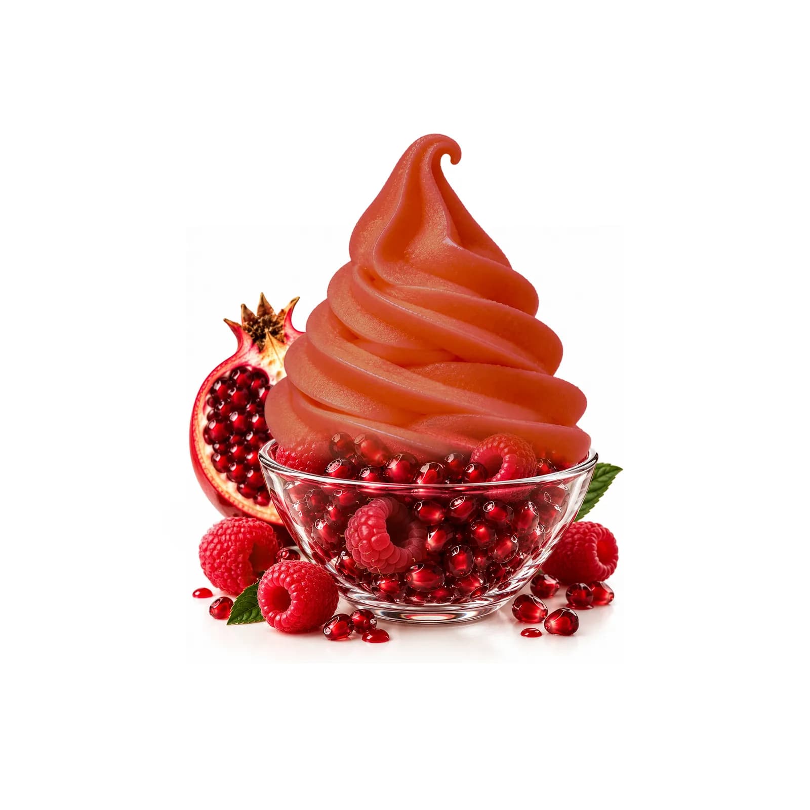 Pomegranate Raspberry Sorbet
