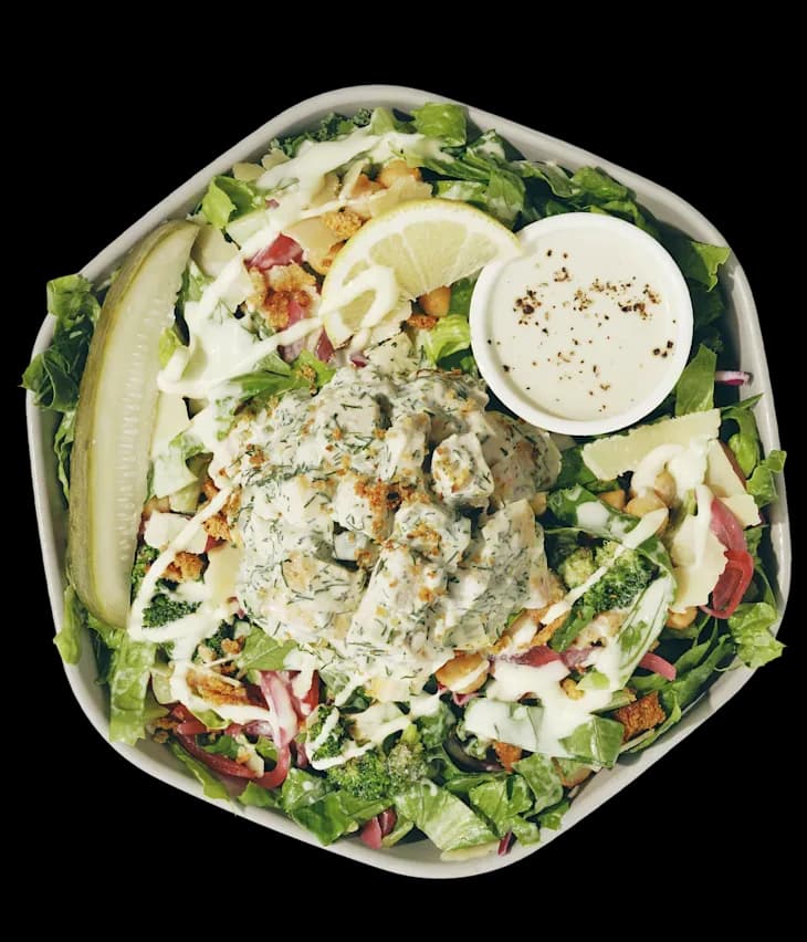Molly’s Pickle Caesar Sal