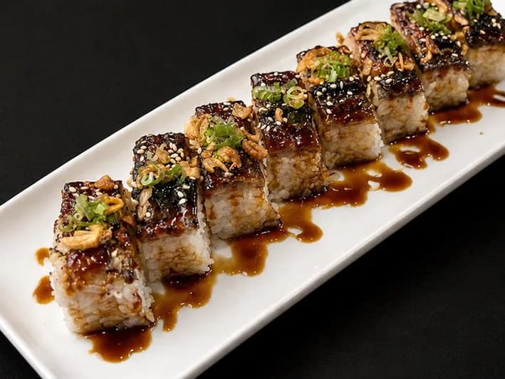 Pressed Torched Unagi