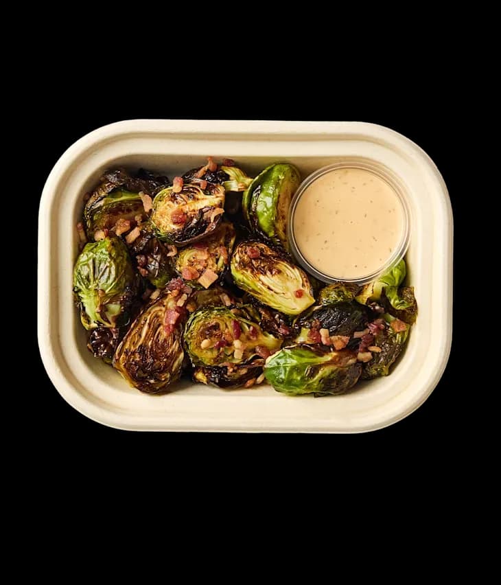 Roasted Bacon Brussels