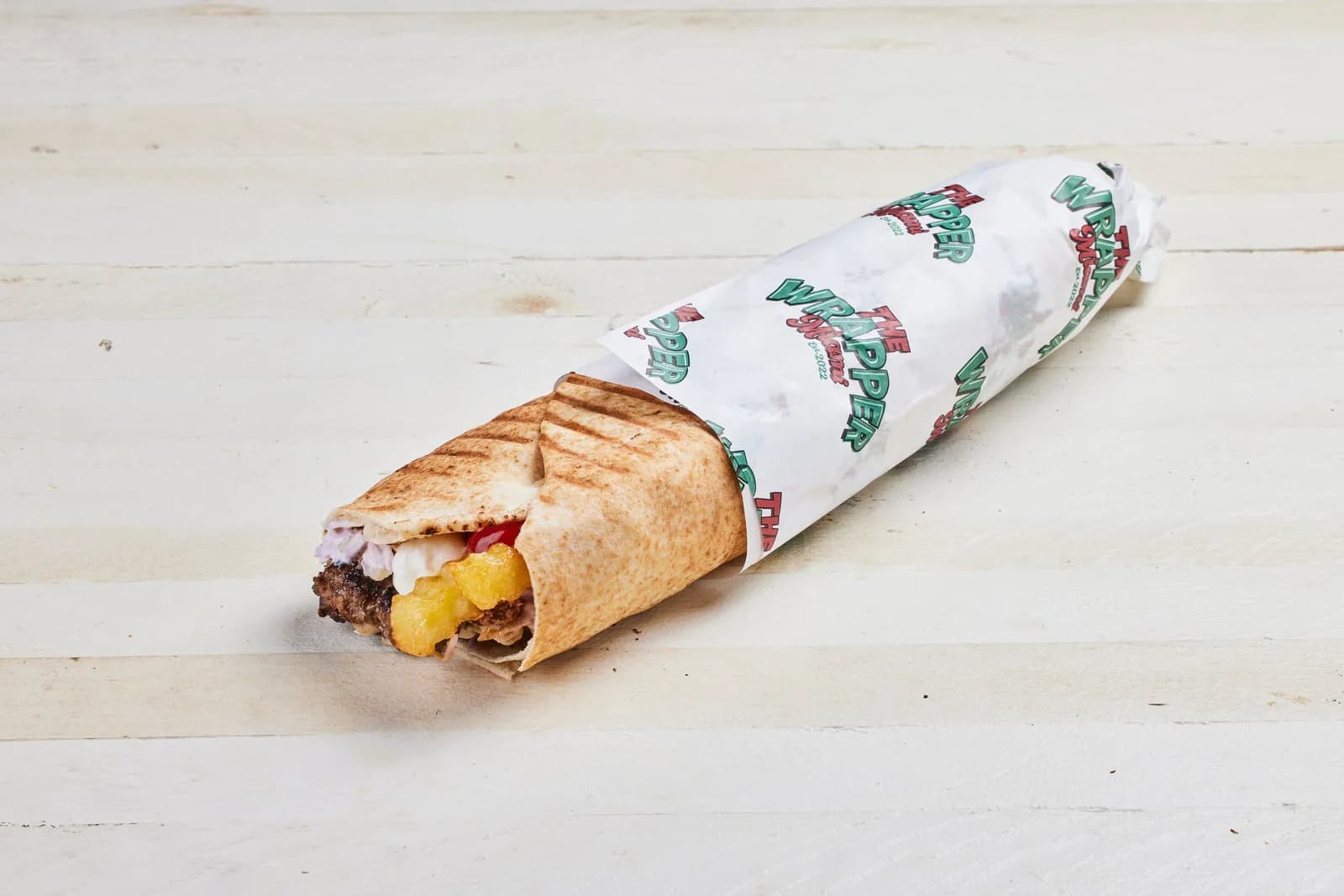 Lebanese Burger Wrap