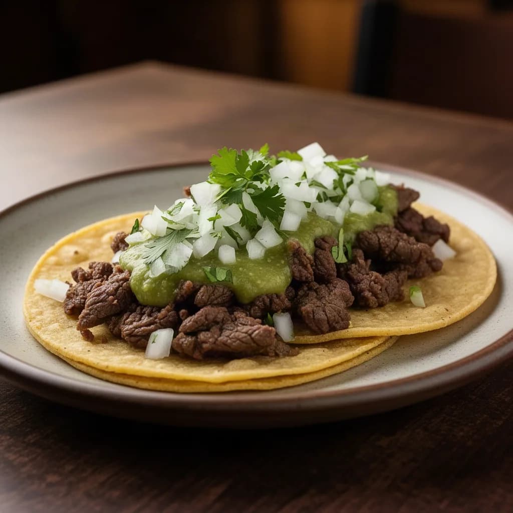 Sua-Queso suadero with melted cheese