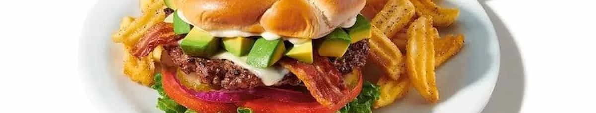 Bacon Avocado Cheeseburger
