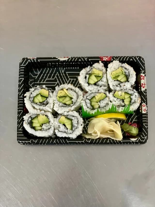 Cucumber Avocado Roll