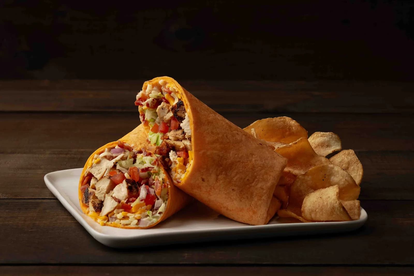 Ranchero Chicken Wrap