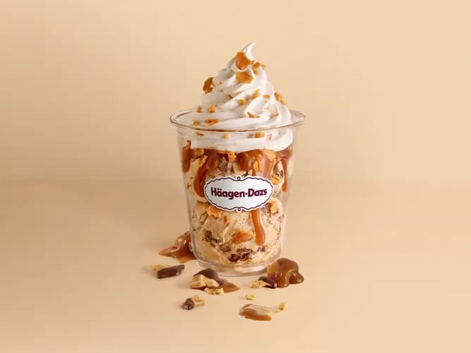 Caramel Cone Sundae