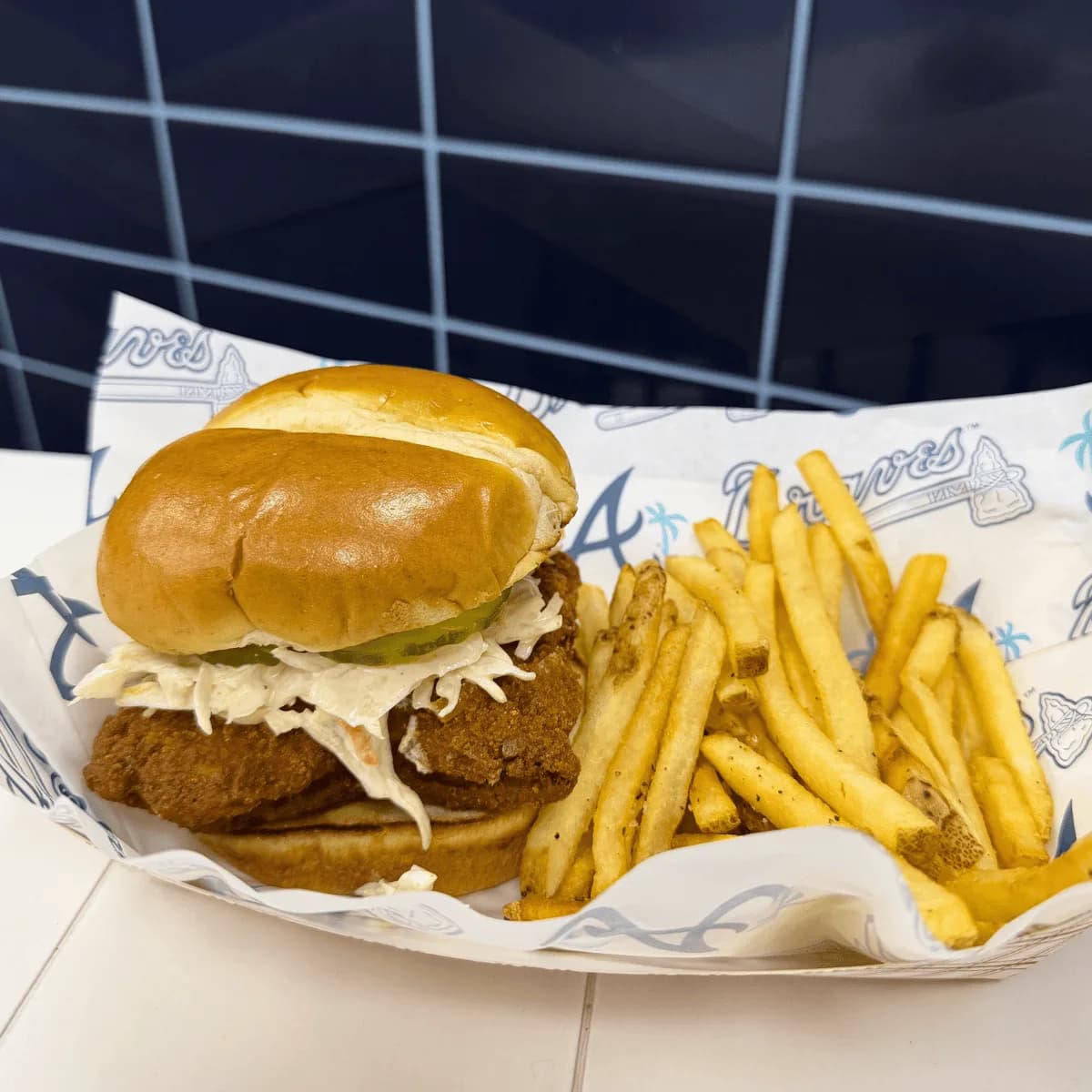 Batter Up Cod Sandwich