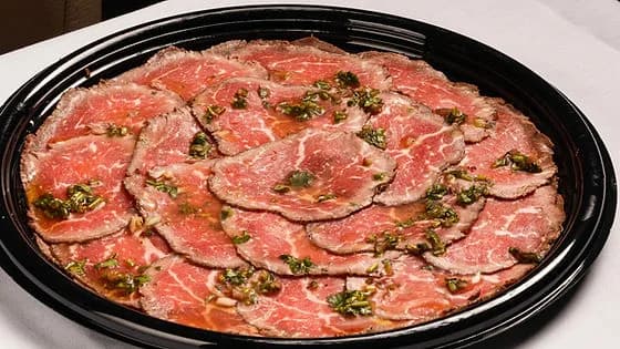 Chateaubriand Carpaccio Platter