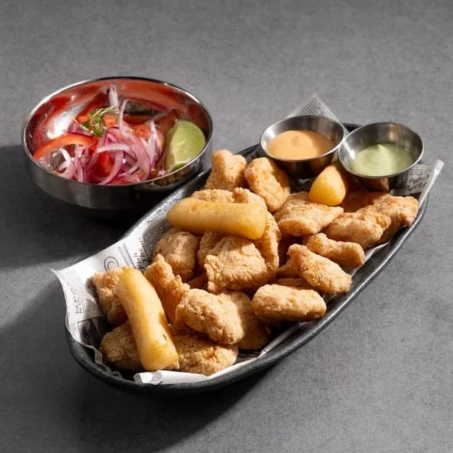 Lunch Chicharron de Pescado