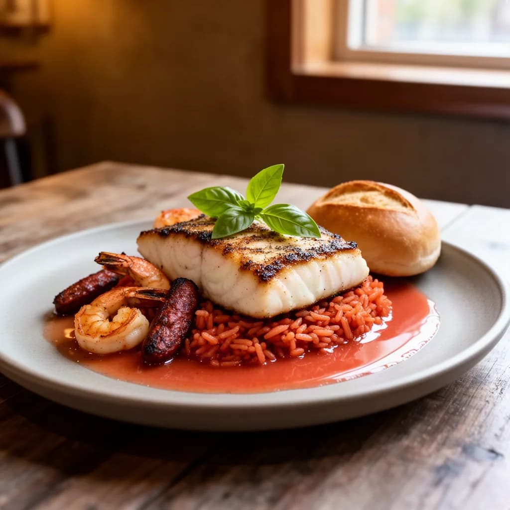 FRIED FLORIDA BLACK GROUPER